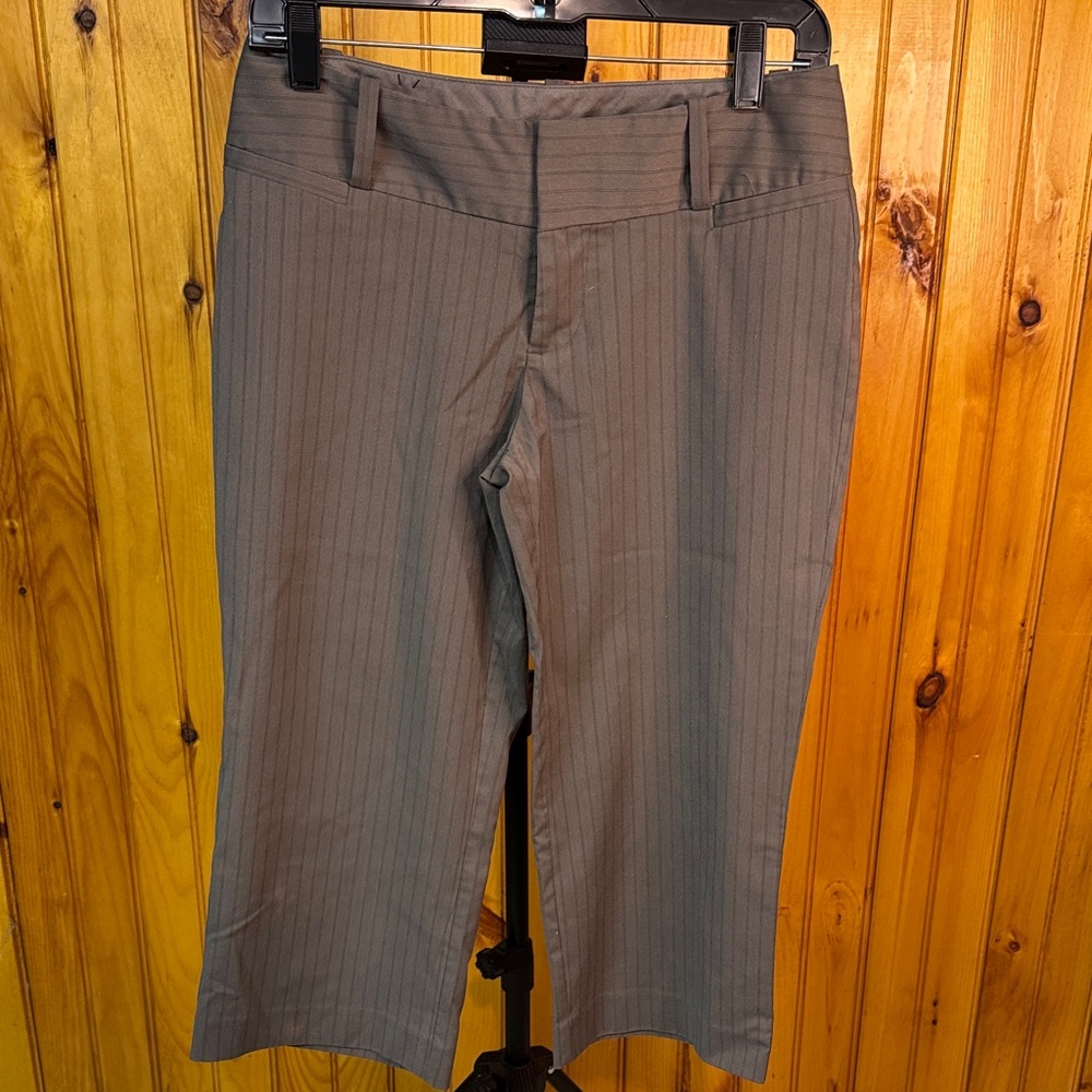 Mossimo Supply Co. Charcoal Pinstripe Pants